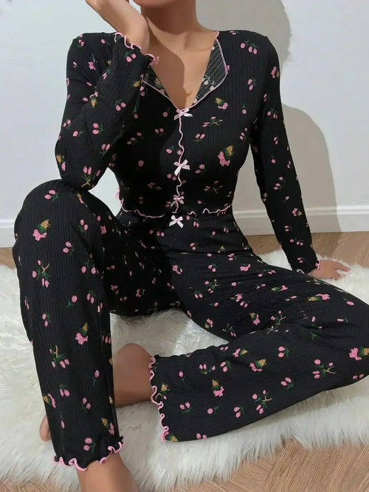 COSÉ Bloemenprint Loungewear Set